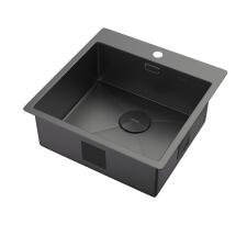 Мойка ZORG ZEROX 51 IF ZURINOX PVD GUNBLACK