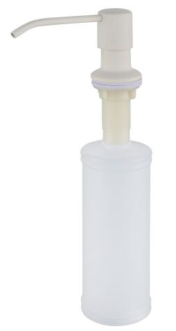 Дозатор GRANFEST QUARZ Круглый Z-5001 белый