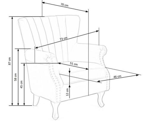 Кресло HALMAR TITAN темно-зеленый/черный