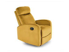 Кресло HALMAR WONDER раскладное, горчичный