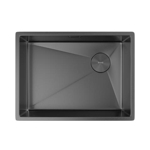 Мойка ZORG ZEROX 59 U / IF SIDE SF PVD GUNBLACK