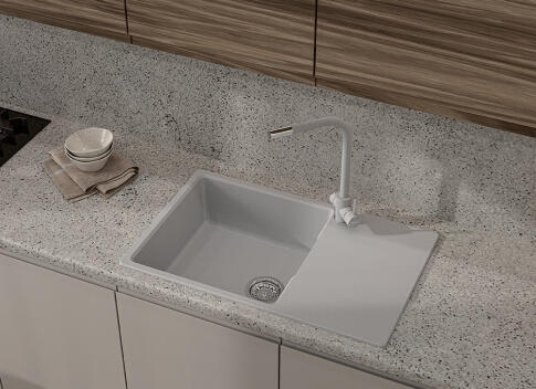 Кухонная мойка GRANFEST URBAN UR-678L темно-серый
