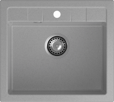 Кухонная мойка GRANFEST QUADRO Q-561 серый