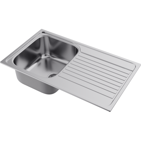 Кухонная мойка из нержавейки Omoikiri Kashiogawa 86-IN нержавеющая сталь