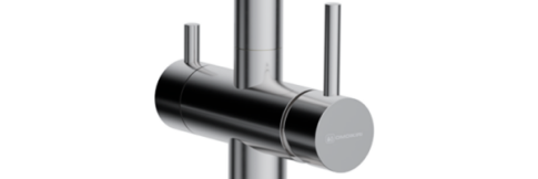 Смеситель для кухни Omoikiri Akeno BN нержавеющая сталь/черный