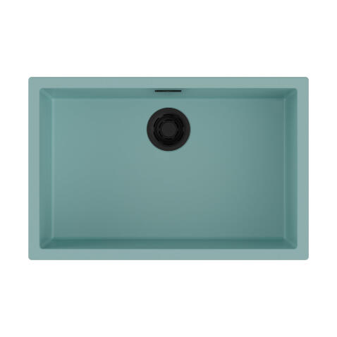 Кухонная мойка Omoikiri Yamakawa 75-U/I-AZ Artceramic/azur blue