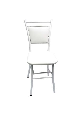 Стул ВВР Мажор белый крокодил/белый, экокожа