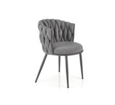 Стул HALMAR K516 серый/черный