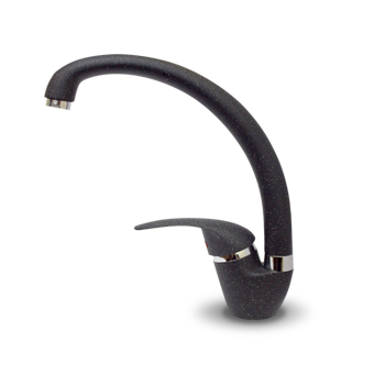 Смеситель для кухни GRANFEST 3323 черный