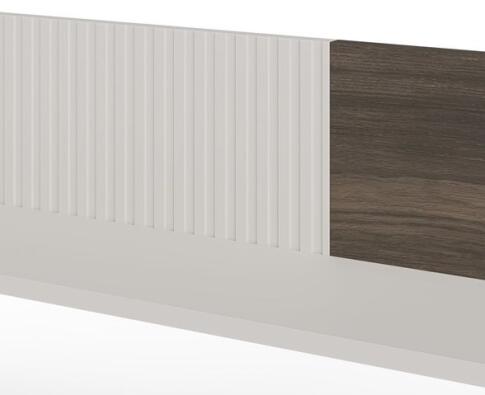 Полка HALMAR RANDOM 2 P-1 кашемир/орех/черный