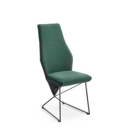 Стул HALMAR K485 темно-зеленый/черный