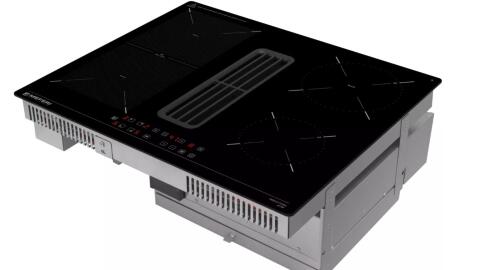 Варочная панель индукционная с вытяжкой MEFERI XSMART60BK ULTRA
