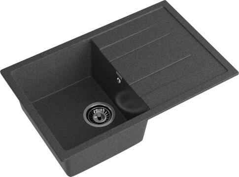 Кухонная мойка GRANFEST QUADRO Q-780L графит