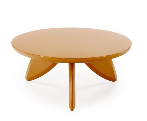 Стол журнальный HALMAR SORAYA 2 горчичный