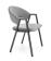 Стул HALMAR K473 серый/черный