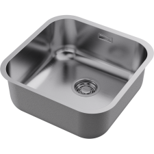 Кухонная мойка из нержавейки Omoikiri Omi 44-U/I-IN Quadro нержавеющая сталь