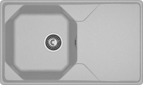 Кухонная мойка GRANFEST UNIQUE U-840L серый