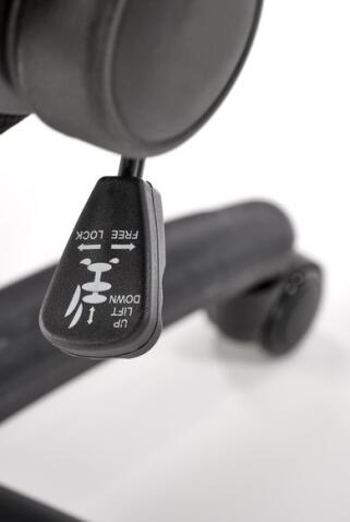 Кресло компьютерное HALMAR BLOOM серый/черный