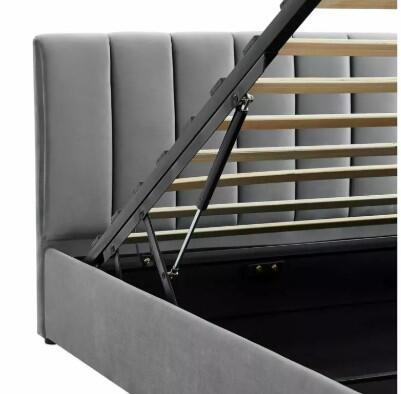 Кровать SIGNAL MONTREAL Velvet tap. 192 серый, 140/200