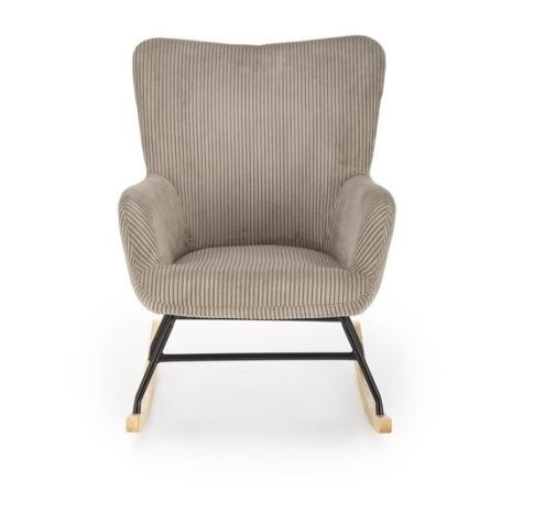 Кресло-качалка HALMAR BELMIRO серый