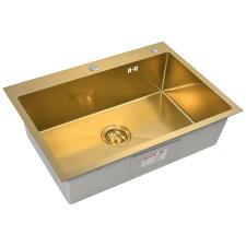 Мойка ARFEKA ECO AR 700*500 GOLD PVD NANO DECOR