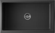 Кухонная мойка из керамики Omoikiri Mikura 76-BL Natceramic/черный