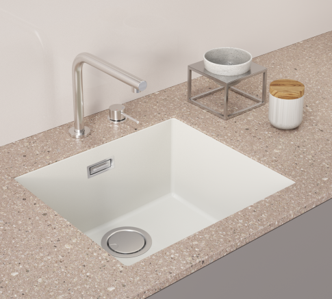 Кухонная мойка Omoikiri Yamakawa 55-U/I-WH Artceramic/белый