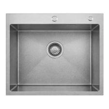 Кухонная мойка из нержавейки BLANTEK LS-5848SN Snake texture