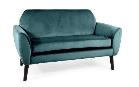 Диван SIGNAL MENA Velvet Bluvel 78 зеленый/венге