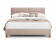 Кровать SIGNAL SIERRA Velvet Bluvel 28 бежевый/дуб, 140/200