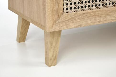 Комод HALMAR BORNEO KM-1 дуб артизан/черный