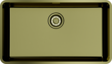 Кухонная мойка из нержавейки Omoikiri Omi 73-U/I-LG светлое золото