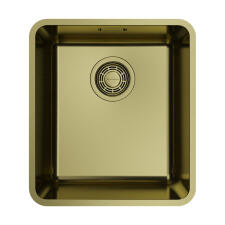 Кухонная мойка из нержавейки Omoikiri Omi 37-U/I-IN Ultra светлое золото