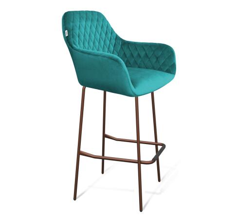 Стул барный Sheffilton SHT-ST38/S29 альпийский бирюзовый/медный металлик Стул барный Sheffilton SHT-ST38/S29 альпийский бирюзовый/медный металлик