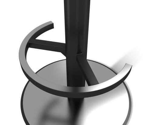 Стул барный Sheffilton SHT-ST38/S137 тихий океан/стальной/черный муар