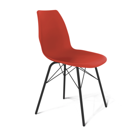 Стул Sheffilton SHT-ST29/S64 красный RAL3020/черный муар Стул Sheffilton SHT-ST29/S64 красный RAL3020/черный муар