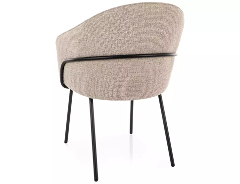 Стул SIGNAL NAO Noelle 30 бежевый/черный