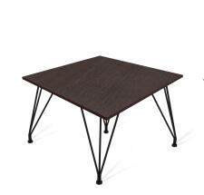 Стол журнальный Sheffilton SHT-TU29/H36/ЛДСП 60/60 артикул Сж-103 черный муар/венге луизиана