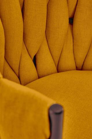 Стул HALMAR K516 горчичный/черный