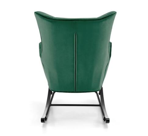 Кресло-качалка HALMAR BAZALTO зеленый