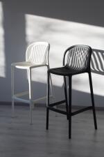 Стул барный Sheffilton SHT-S182-1 серый