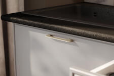 Кухонный гарнитур NN-Мебель "Адель К" 2,0м Белый/Нео/Черный