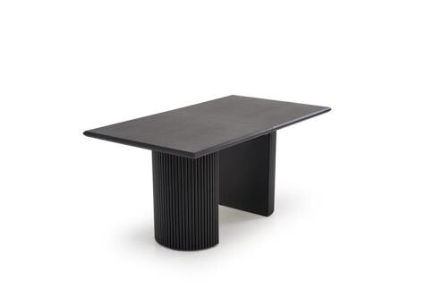 Стол обеденный HALMAR BOLERO черный дуб/черный 160-250/90