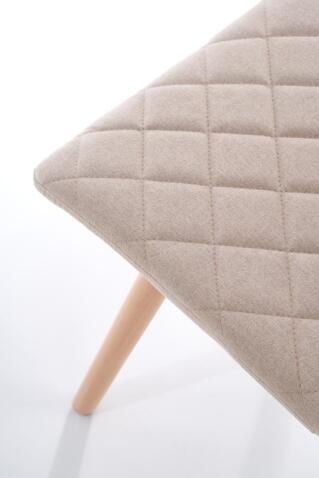 Стул HALMAR K282 бежевый/натуральный