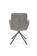 Стул HALMAR K495 серый/черный, поворотный