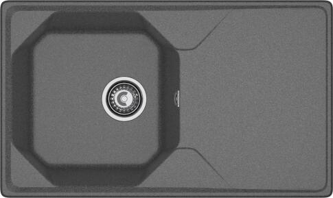 Кухонная мойка GRANFEST UNIQUE U-840L графит