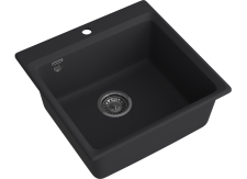 Кухонная мойка GRANFEST URBAN UR-351 черный