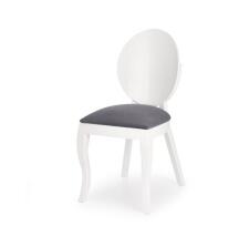 Стул HALMAR VERDI белый/серый
