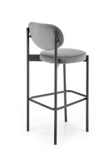Стул барный HALMAR H108 серый