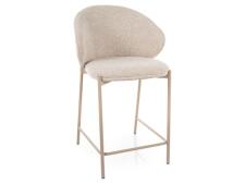 Стул барный SIGNAL KIOTO H-2 t.255 светло-бежевый/кашемир